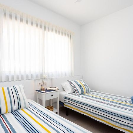 Frontline Playa Las Vistas With Pool, Parking, Sea ลอส กริสเตียนอส ภายนอก รูปภาพ
