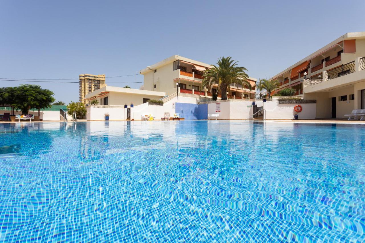 Frontline Playa Las Vistas With Pool, Parking, Sea ลอส กริสเตียนอส ภายนอก รูปภาพ