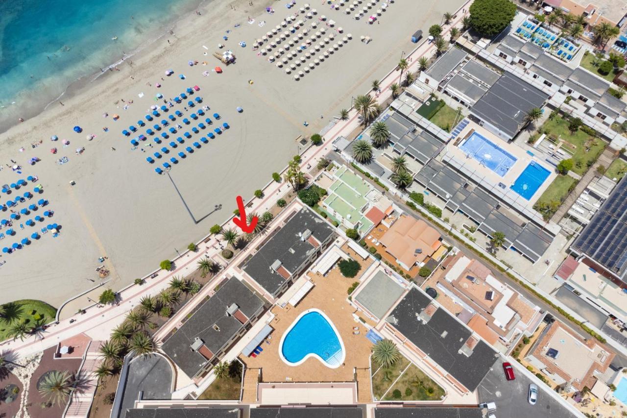 Frontline Playa Las Vistas With Pool, Parking, Sea ลอส กริสเตียนอส ภายนอก รูปภาพ