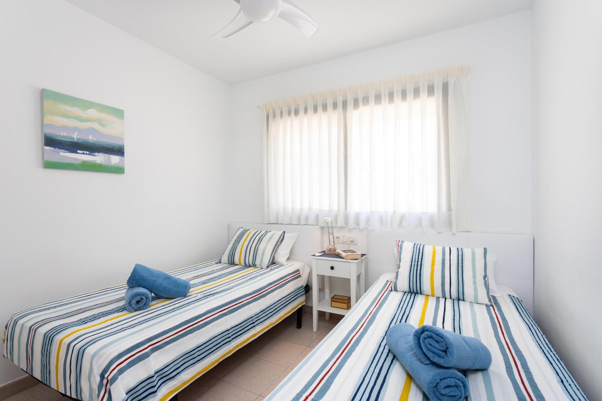 Frontline Playa Las Vistas With Pool, Parking, Sea ลอส กริสเตียนอส ภายนอก รูปภาพ