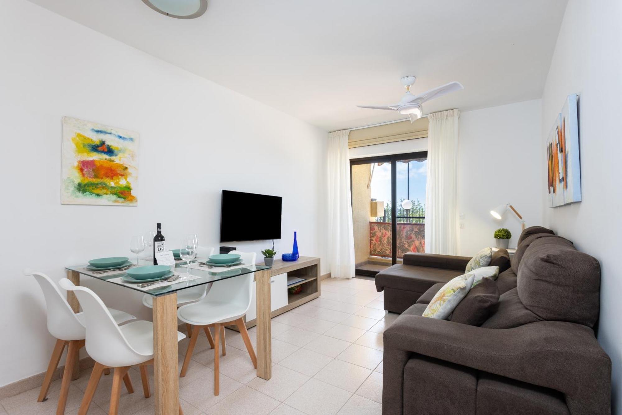 Frontline Playa Las Vistas With Pool, Parking, Sea ลอส กริสเตียนอส ภายนอก รูปภาพ