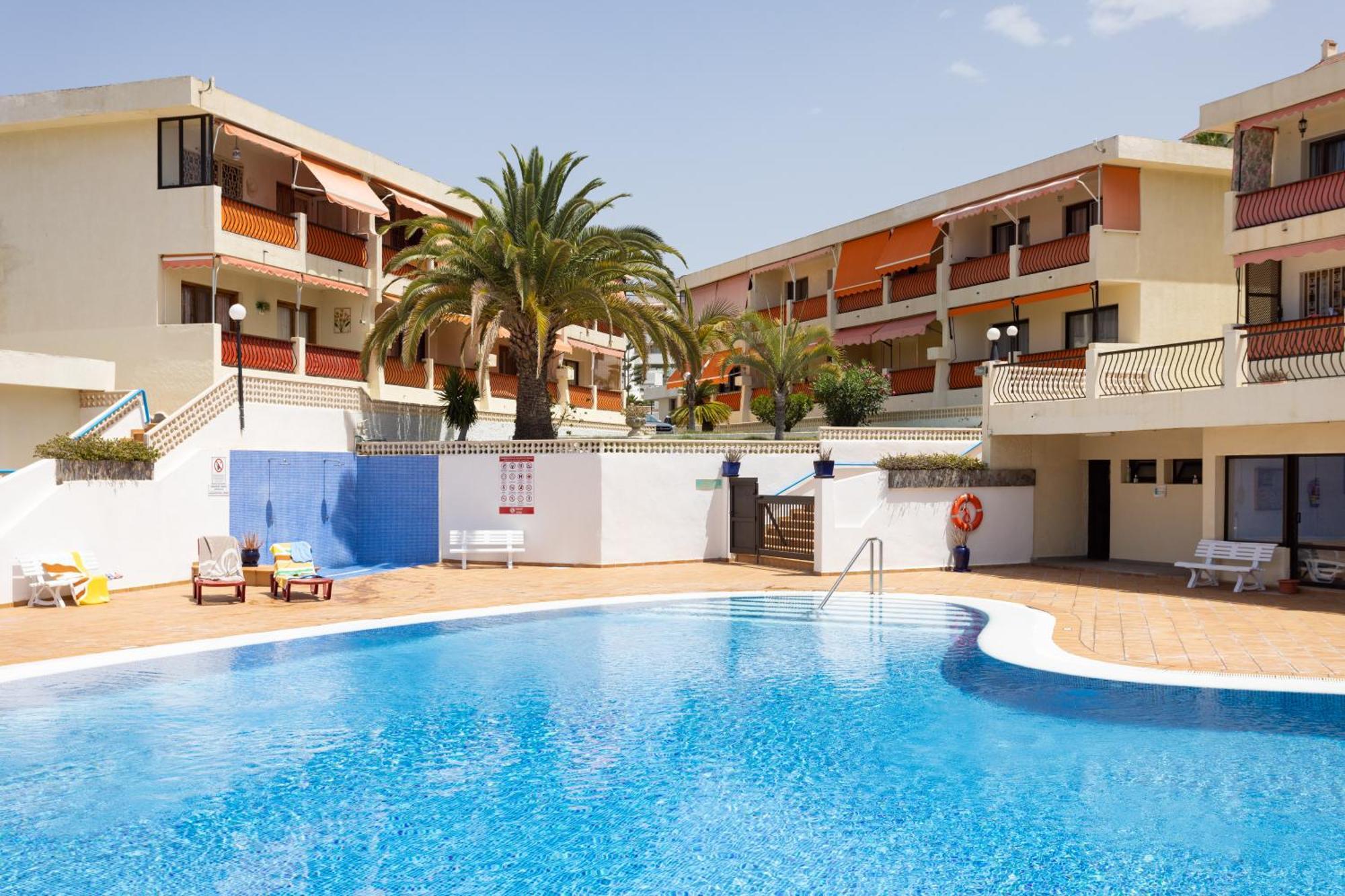 Frontline Playa Las Vistas With Pool, Parking, Sea ลอส กริสเตียนอส ภายนอก รูปภาพ