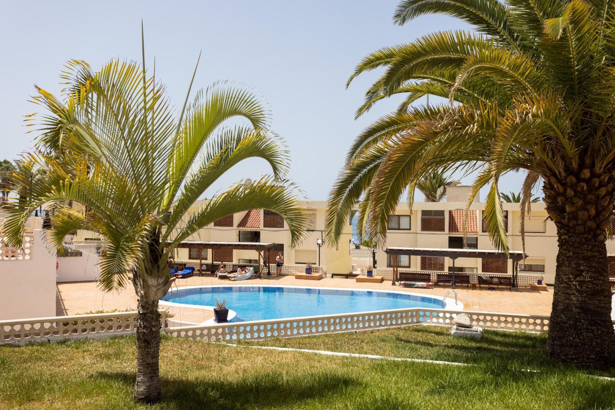 Frontline Playa Las Vistas With Pool, Parking, Sea ลอส กริสเตียนอส ภายนอก รูปภาพ